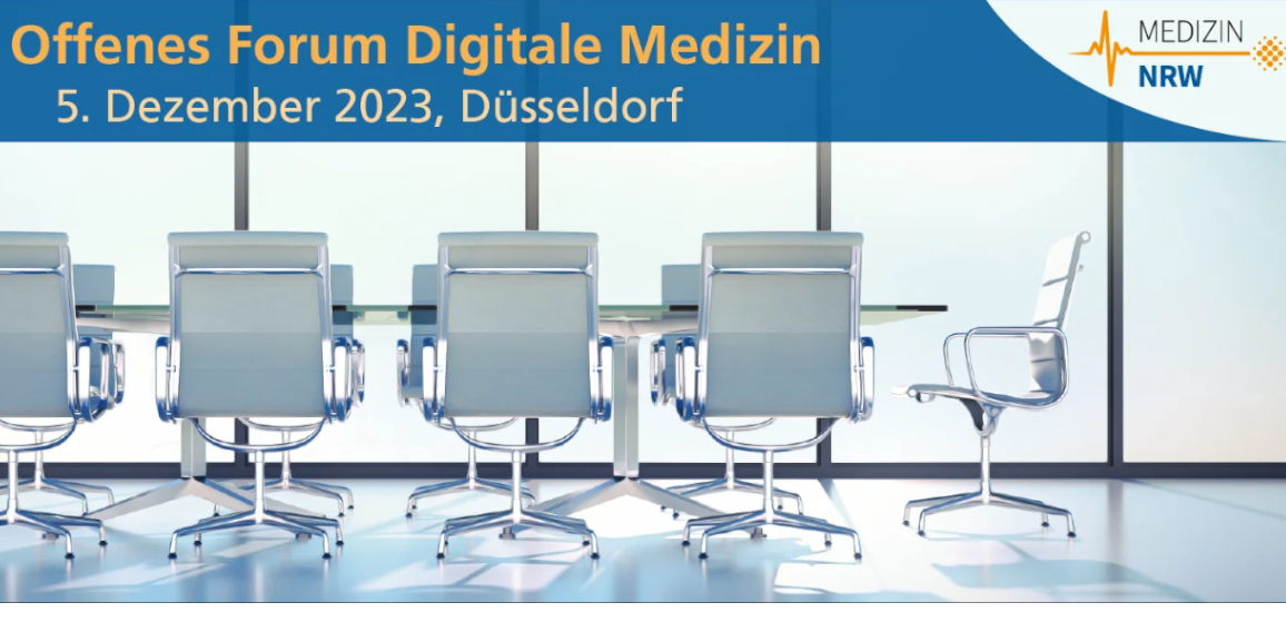 Medizin.NRW lädt zum Offenen Forum Digitale Medizin