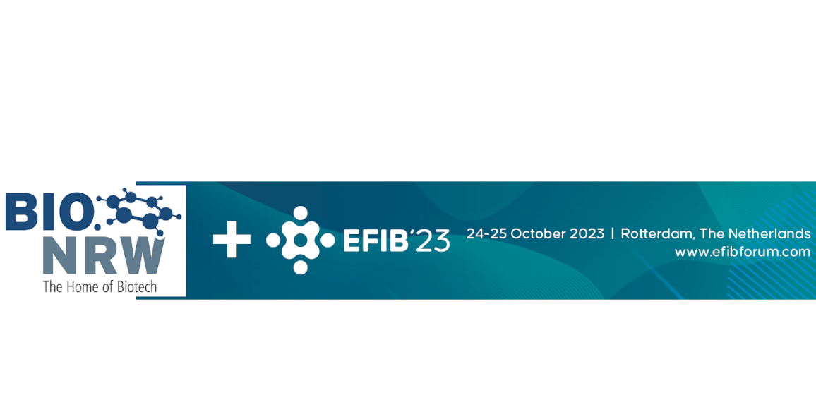 BIO.NRW bietet: Start-up-Paket für die EFIB-Konferenz